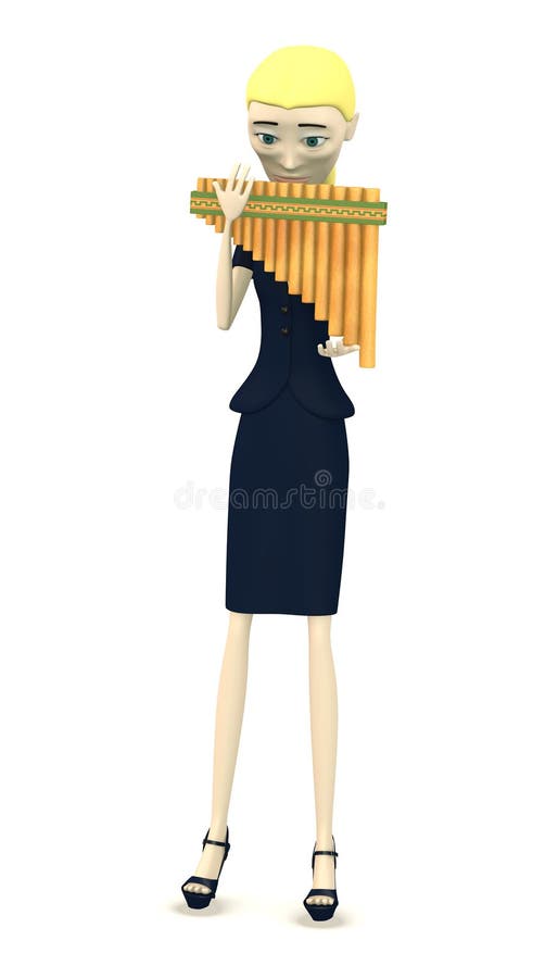 Pan Flute Character Stock Illustrations 126 Pan Flute Character Stock
