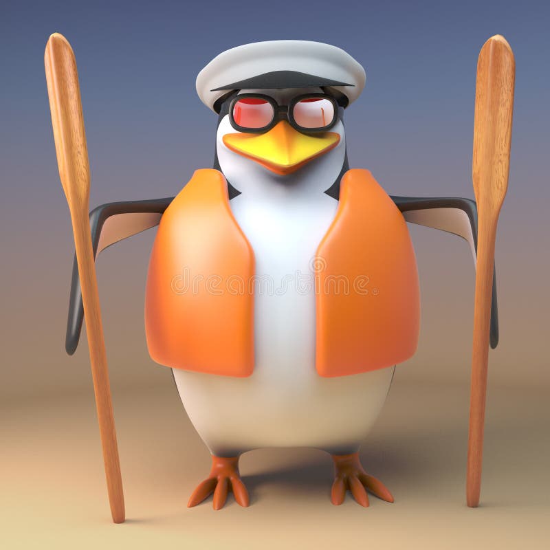 Penguin sailor character in cartoon style in a - Stock Illustration  [49874946] - PIXTA