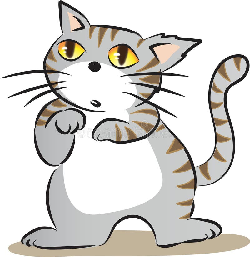 Cat Shy Stock Illustrations – 508 Cat Shy Stock Illustrations, Vectors &  Clipart - Dreamstime
