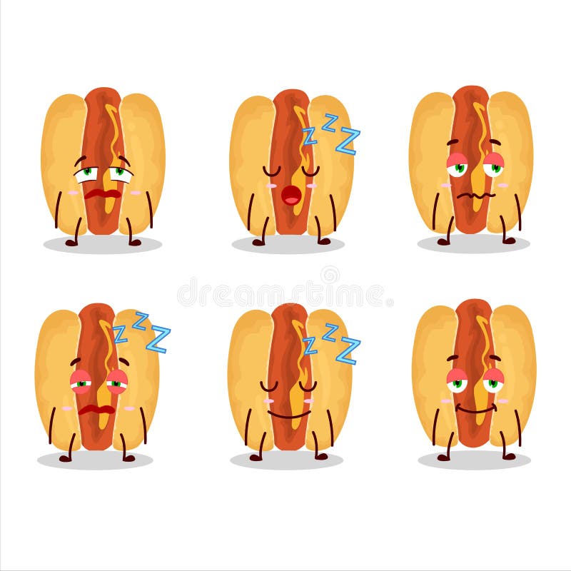 Tired Hotdog Cartoon Stock Illustrations 7 Tired Hotdog Cartoon Stock