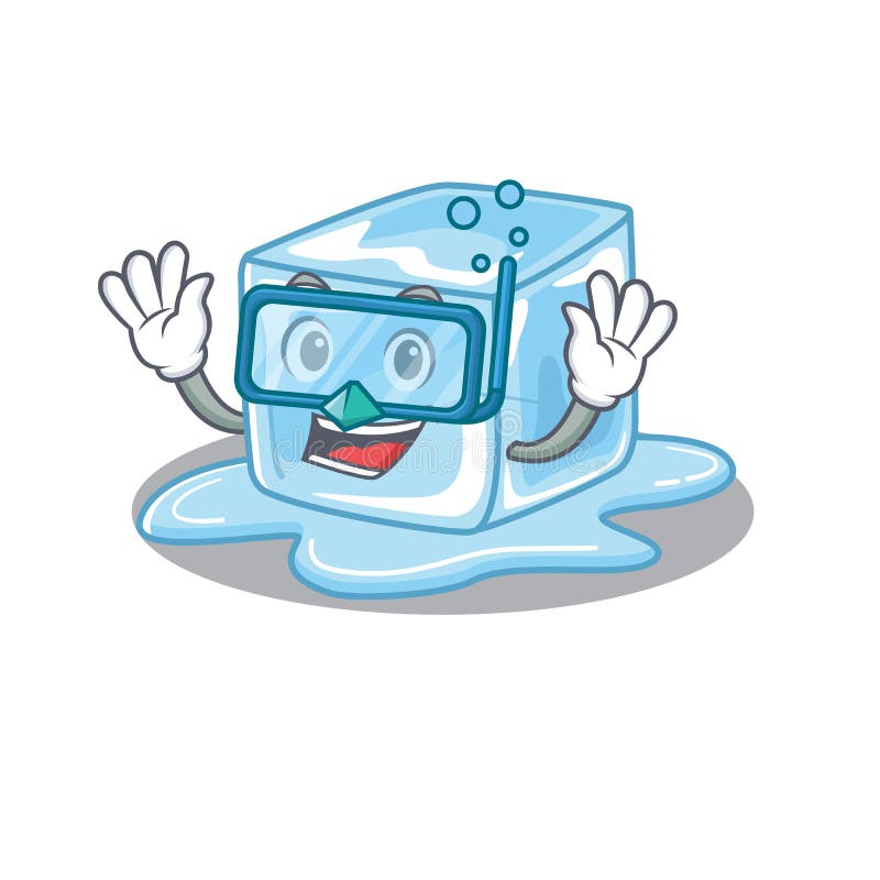 Cartoon Character of Ice Cube Wearing Diving Glasses Stock Vector - Illustration of cube, clear: 168776207 Cartoon Character of Ice Cube Wearing Diving Glasses Stock Vector - Illustration of cube, clear: 168776207