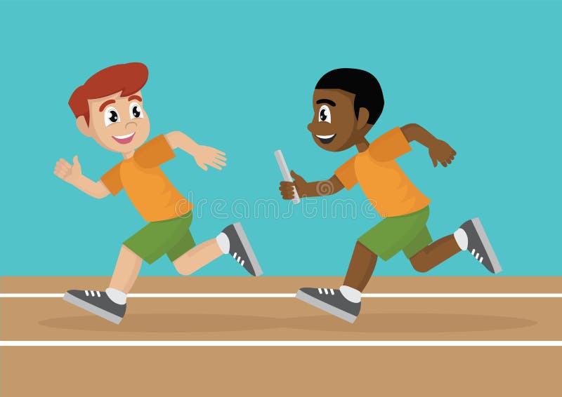 Cartoon Relay Race Stock Illustrations – 179 Cartoon Relay Race Stock  Illustrations, Vectors & Clipart - Dreamstime