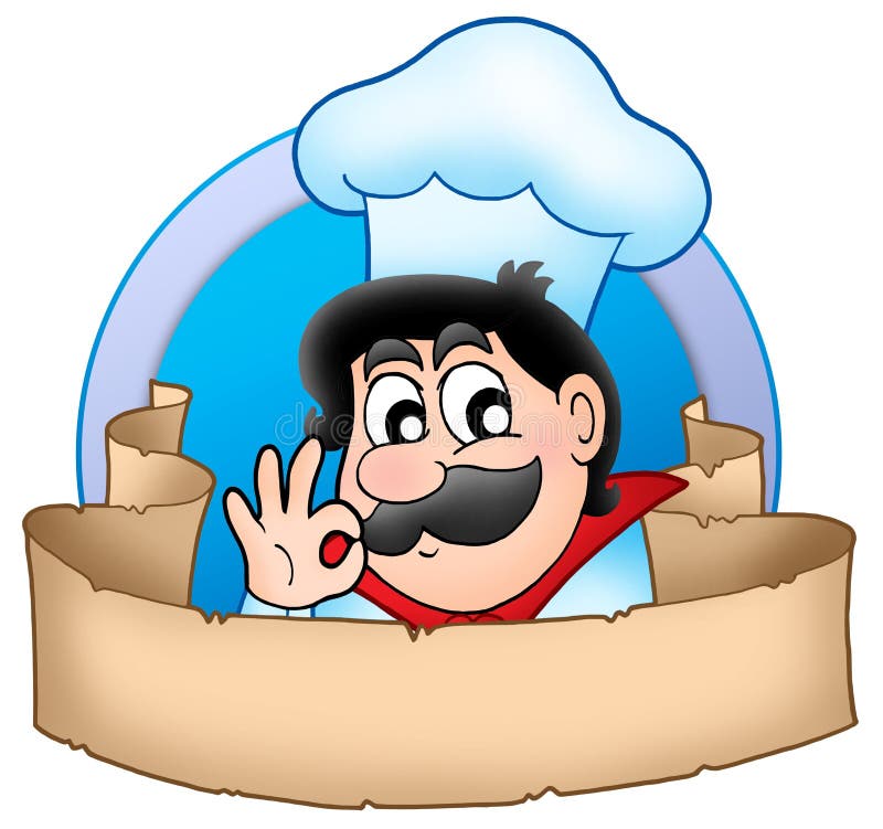 Cartoon Chef Logo with Banner Stock Illustration - Illustration of food, professional: 8525091 Cartoon Chef Logo with Banner Stock Illustration - Illustration of food, professional: 8525091