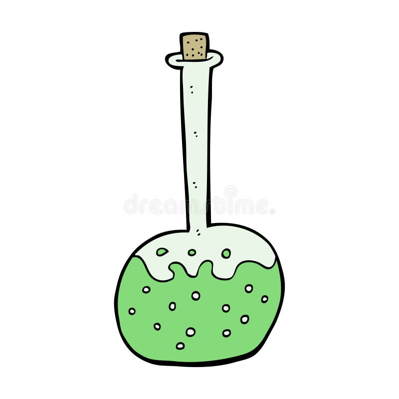 cartoon chemical potion