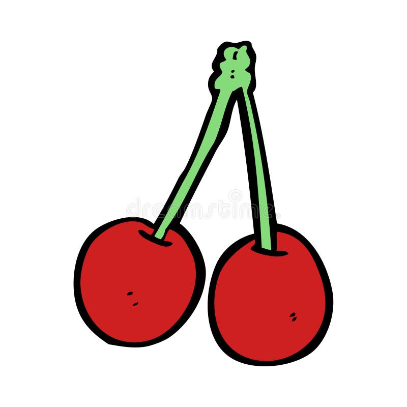 cartoon cherries