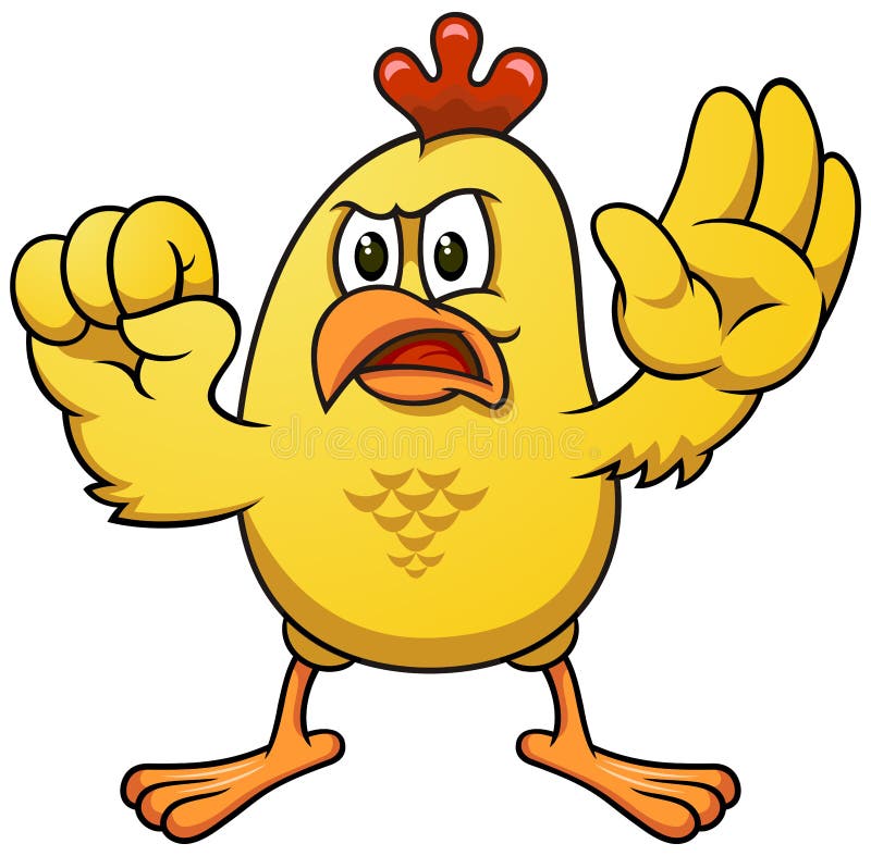Cartoon chicken 02 stock vector. Illustration of brown - 37181498