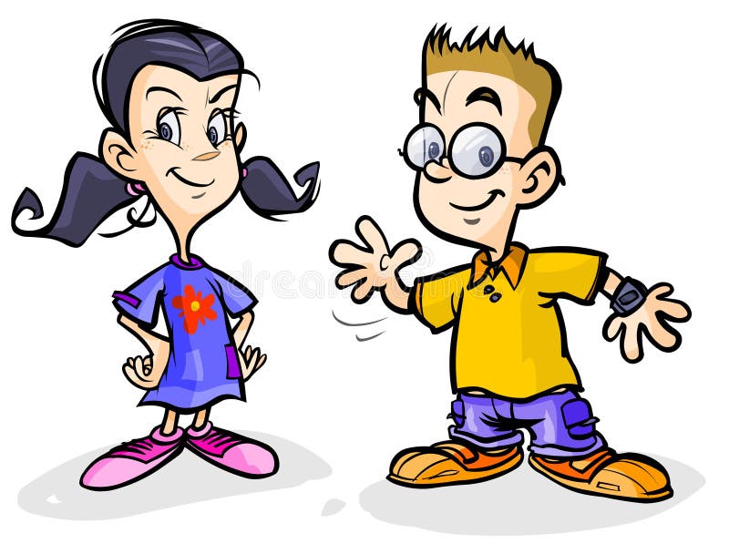 Cartoon children. stock vector. Illustration of comical - 33191158 Cartoon children. stock vector. Illustration of comical - 33191158