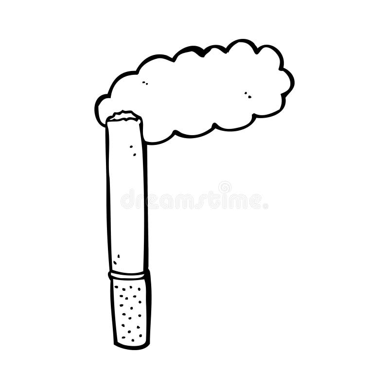 cartoon cigarette