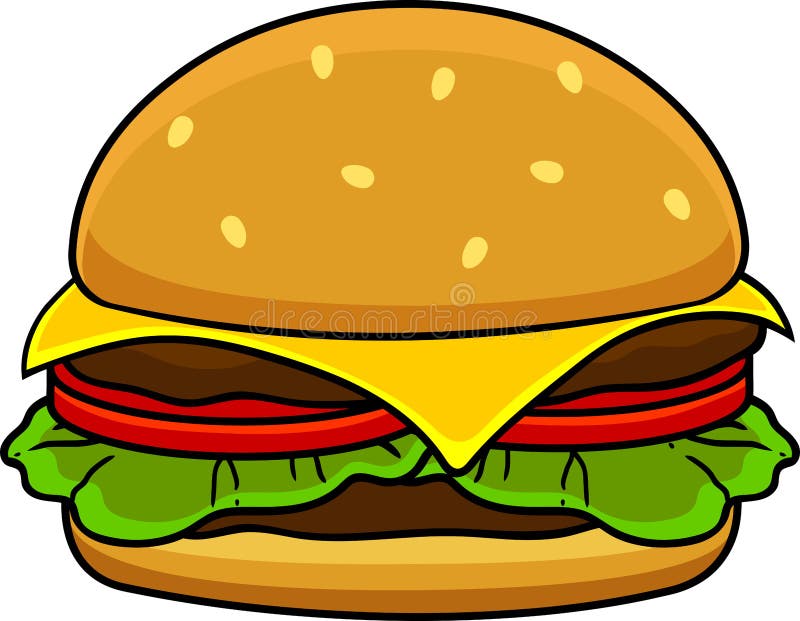 Cartoon Classic Double Cheeseburger with Cheese, Beef Patties or Steak, Tomato and Lettuce Stock Vector - Illustration of colorful, gourmet: 227260493 Cartoon Classic Double Cheeseburger with Cheese, Beef Patties or Steak, Tomato and Lettuce Stock Vector - Illustration of colorful, gourmet: 227260493