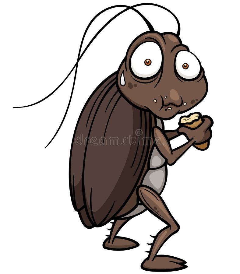 Cartoon cockroach stock vector. Illustration of fantasy - 34820115