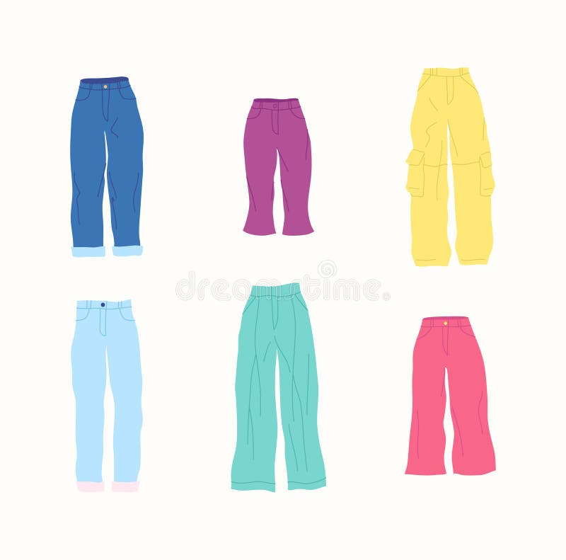 1/6 Scale Skinny Jeans Pants For 12