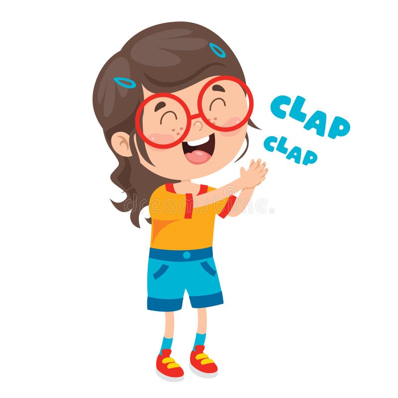 Kids Clapping Stock Illustrations – 123 Kids Clapping Stock Illustrations,  Vectors & Clipart - Dreamstime