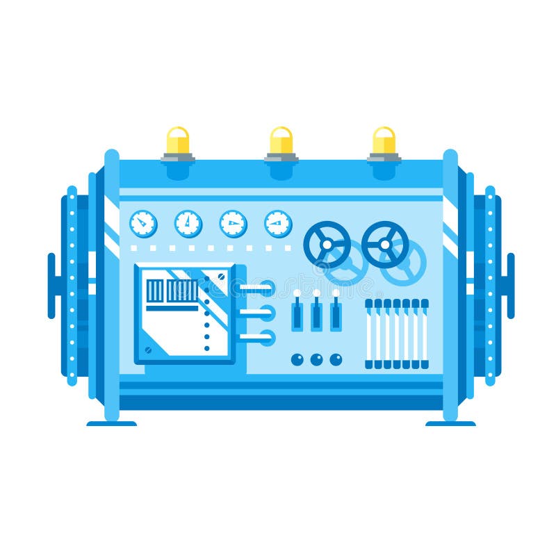 Cartoon Creation Mechanism stock vector. Illustration of element - 46390448