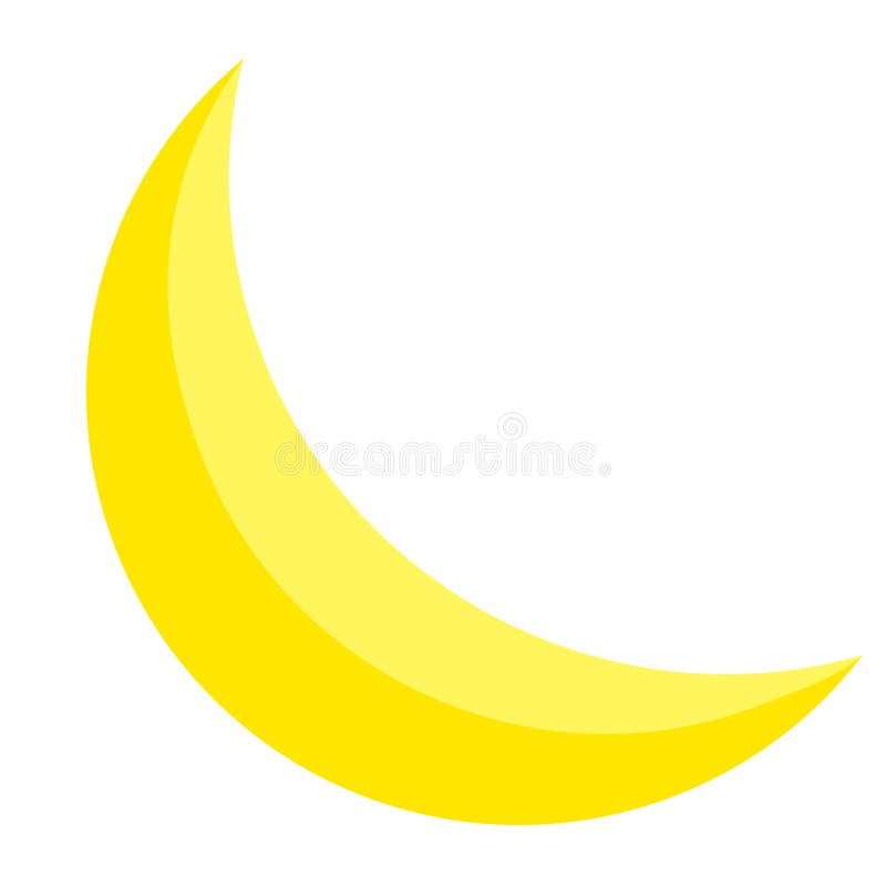 Free: Crescent Moon Comments - White Crescent Moon Png 