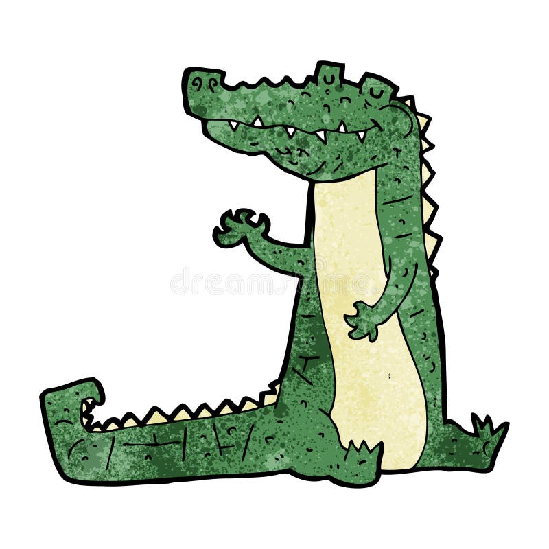 cartoon crocodile