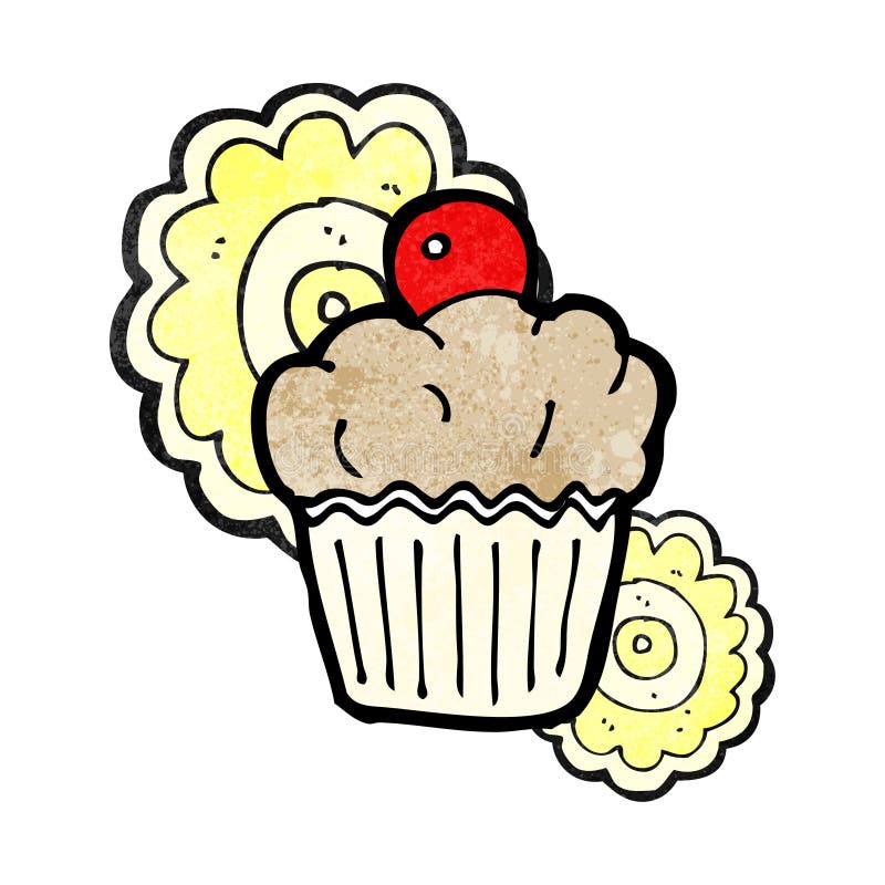 cartoon cupcake