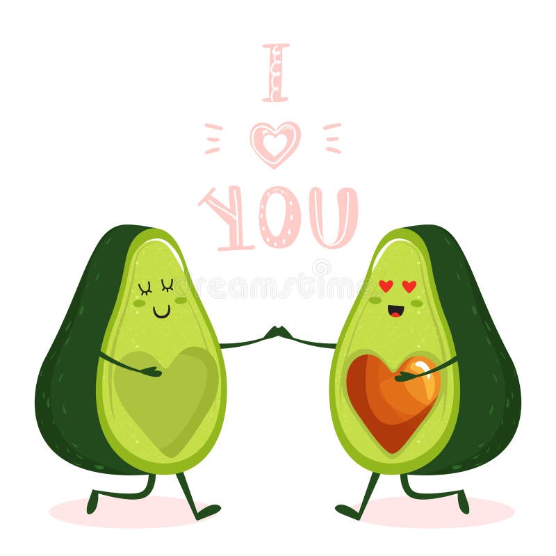 Cute I Love You Avocado Heart Shirt Cute I Love You Avocado Heart Shirt
