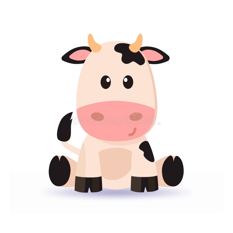 Cartoon Cute Cow Vector with Soft Shadow Stock Vector - Illustration of icon, farm: 140387999 Cartoon Cute Cow Vector with Soft Shadow Stock Vector - Illustration of icon, farm: 140387999