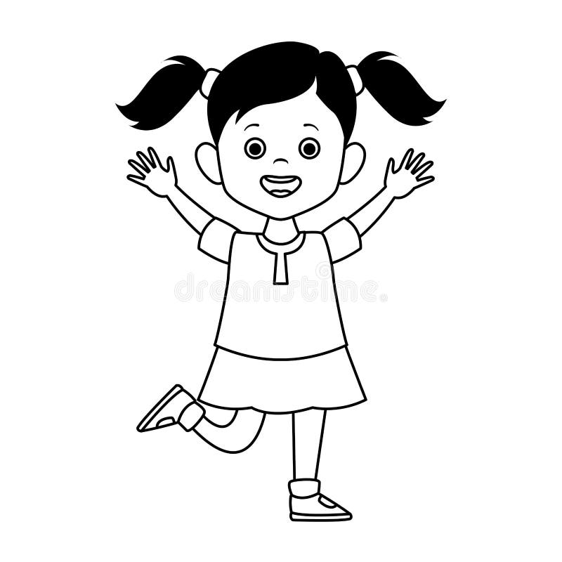 woman excited clipart