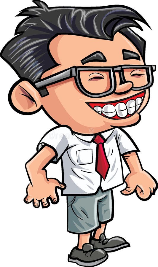 Cartoon cute nerd boy stock illustration. Illustration of cartoon - 42386545 Cartoon cute nerd boy stock illustration. Illustration of cartoon - 42386545