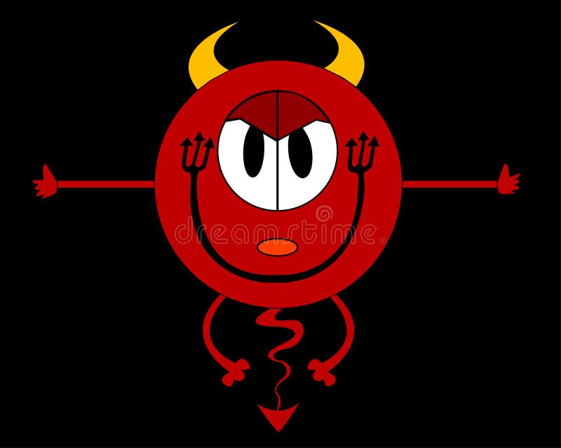 Cartoon devil