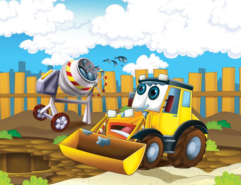 Digger Cartoon - The Cartoon Digger | Bochkwasuhk