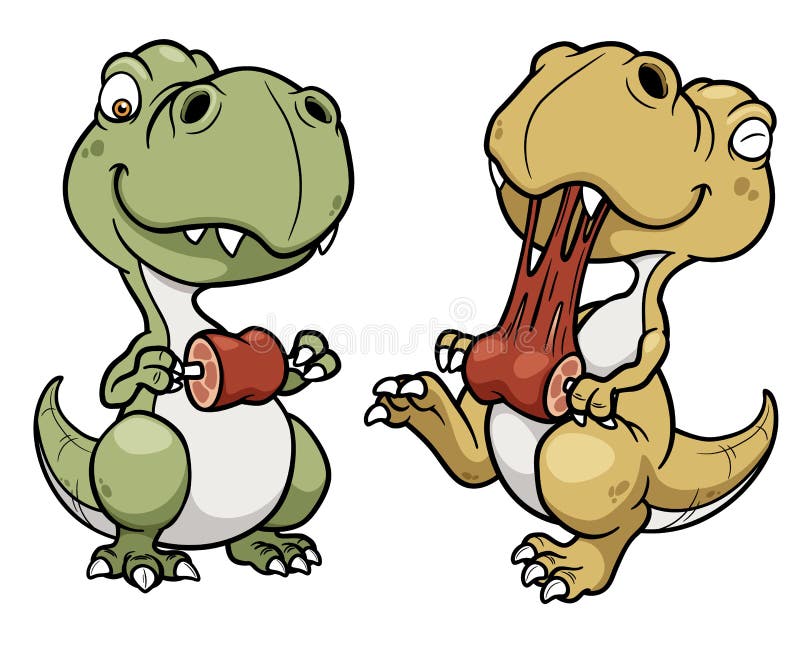 cartoon-dinosaur-vector-illustration-eat