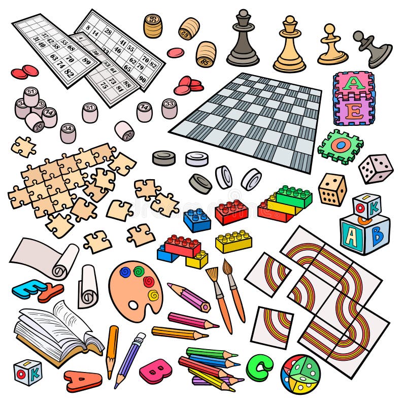 Cartoon Doodles Hand Drawn Kids Toys Objects Set Stock Vector - Illustration of acting, drawing: 191441817 Cartoon Doodles Hand Drawn Kids Toys Objects Set Stock Vector - Illustration of acting, drawing: 191441817