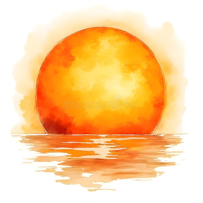 Cartoon Drawings of the Sun Moon Stars and Clouds Stock Illustration