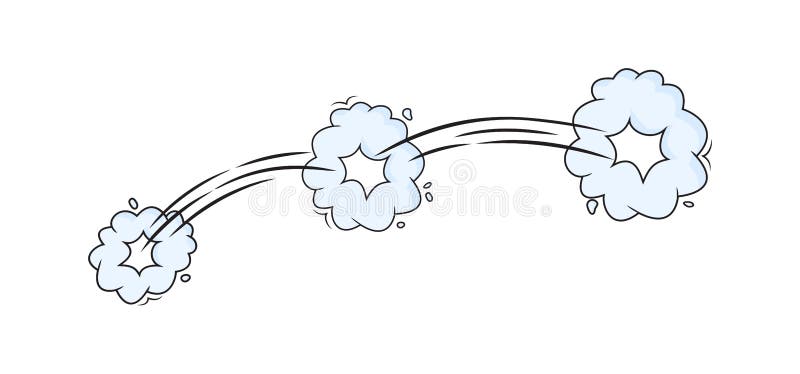 Speed hand drawn fast motion clouds, smoke blast or puff cloud motions.  doodle air wind storm blow explosion with cartoon drawing style vector  4926756 Vector Art at Vecteezy