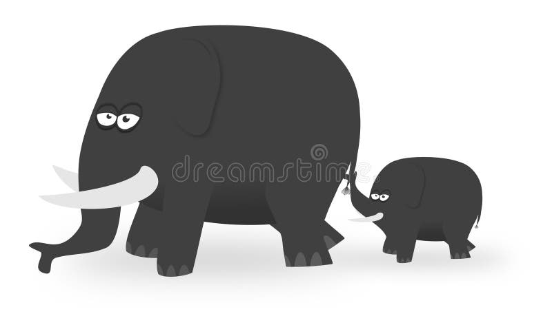Big Elephant stock illustration. Illustration of clipart - 27867356