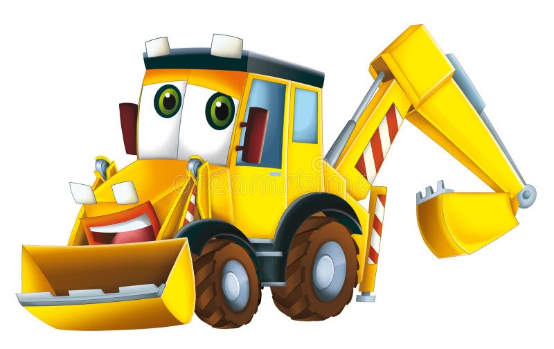 Cartoon Bulldozer at Construction Work Stock Vector - Illustration of hydraulic, action: 23313279 Cartoon Bulldozer at Construction Work Stock Vector - Illustration of hydraulic, action: 23313279