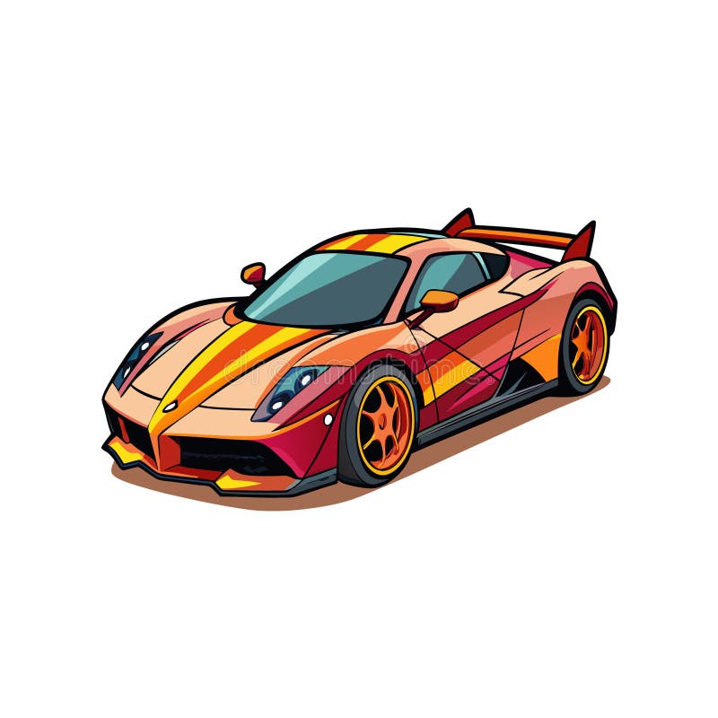 Modern Italian Sports Car Super Exotic Race European T-Shirt Modern Italian Sports Car Super Exotic Race European T-Shirt