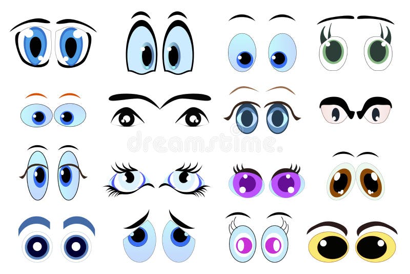 Cartoon Eyes Female Stock Illustrations 24,660 Cartoon Eyes Female