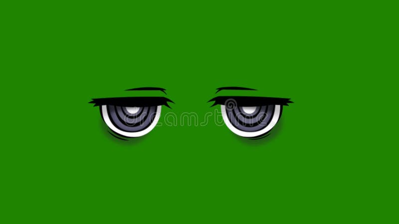 Cartoon Eyes Green Screen Effects Abstract Technology Science Engineering  Artificial Stock Video Footage by sbyykagmailcom 654248898