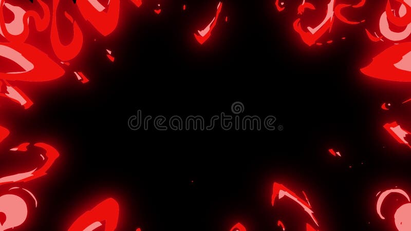 (4K) Anime Fire Transition 1