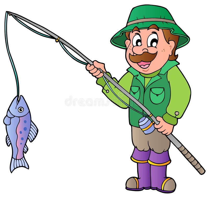 Cartoon Fisherman Stock Illustrations – 14,189 Cartoon Fisherman