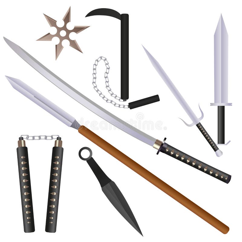 Sai Knife Weapon Vector Icon Cartoon Illustration. Royalty Free SVG,  Cliparts, Vectors, And Stock Illustration. Image 178383462.