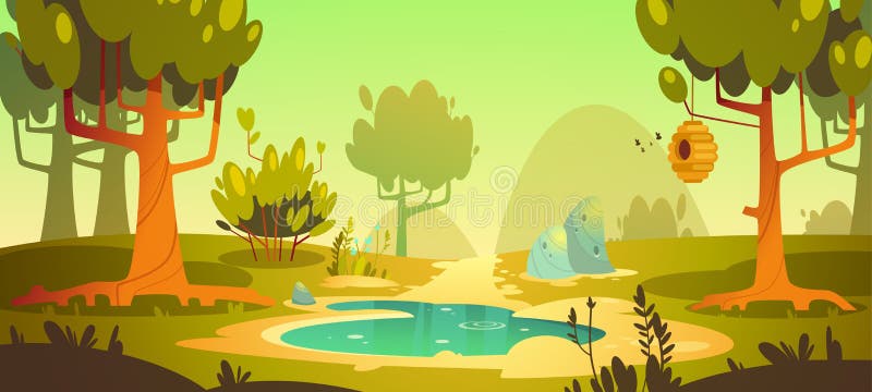 Rừng hoạt hình nền với đầm, đầm lầy, đường mòn (Cartoon forest background vector) Bạn muốn tạo ra một thiết kế đầy màu sắc và sống động cho trang web của mình? Với hình nền rừng hoạt hình này, bạn có thể tạo ra một không gian sống động với đầm, đầm lầy và đường mòn. Hãy tải về ngay để khám phá những mẫu thiết kế đầy phong phú của chúng tôi!