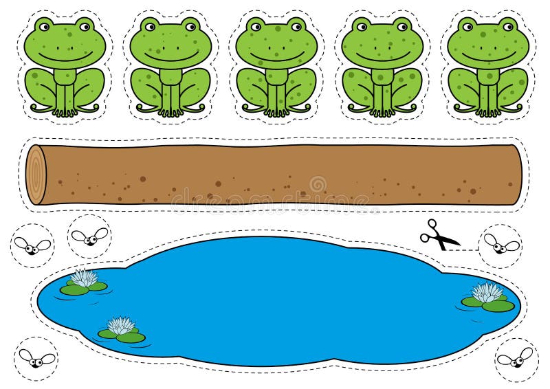 Five Little Speckled Frogs Game