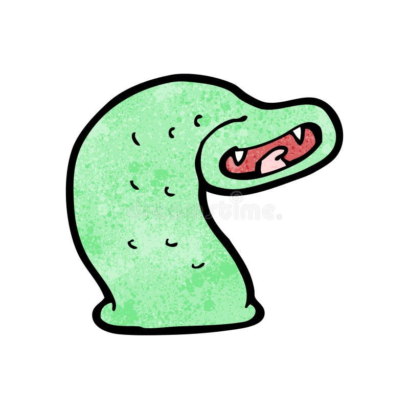 cartoon giant leech