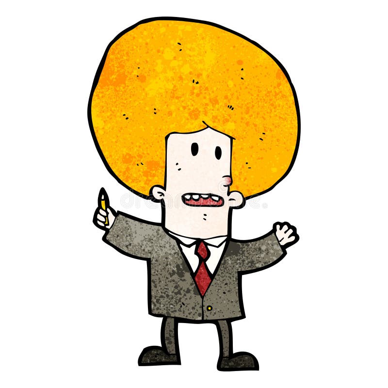 Cartoon ginger boy stock vector. Illustration of cloud - 38028549