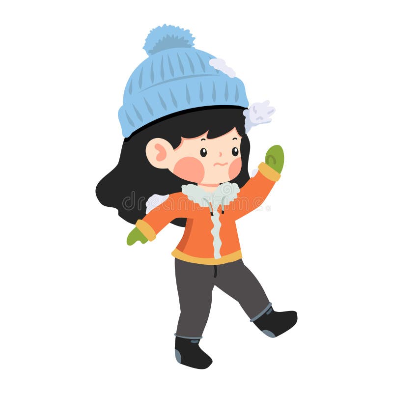 Cartoon Girl Hit by Snowball Stock Vector Illustration of barrier Cartoon Girl Hit by Snowball Stock Vector Illustration of barrier