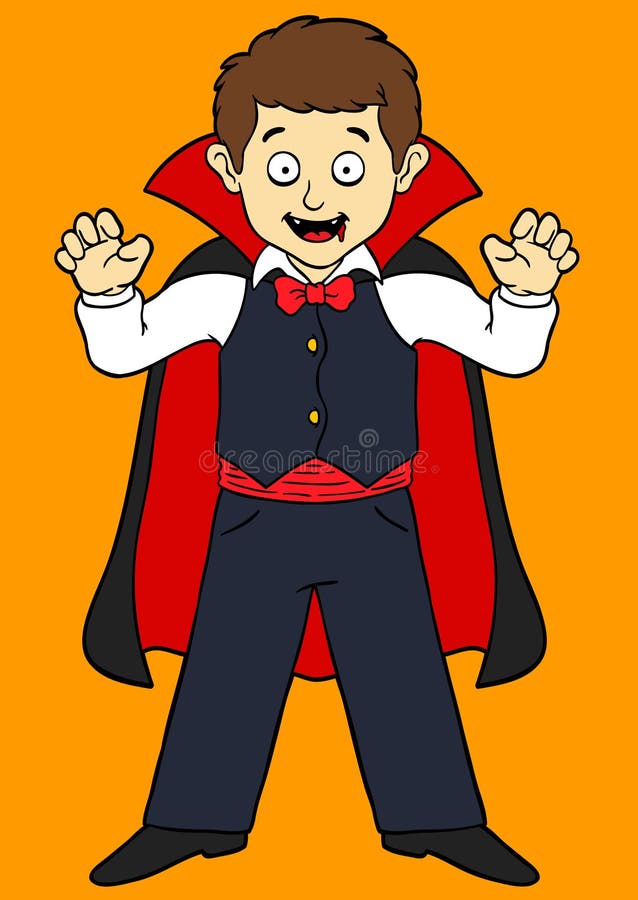 Cartoon vampire Stock Vector by ©memoangeles 12822111