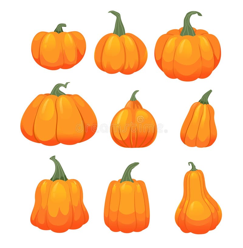 Cartoon Halloween Pumpkin Set Pumpkin Gourd Fresh Organic Vegetable cartoon-halloween-pumpkin-set-pumpkin-gourd-fresh-organic-vegetable