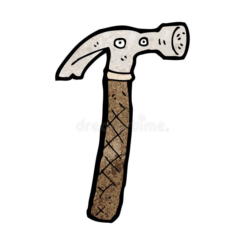 Cartoon hammer stock vector. Illustration of character 38065612