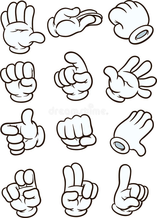 hand cartoon