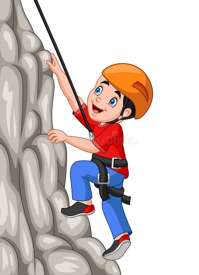 climbing clipart