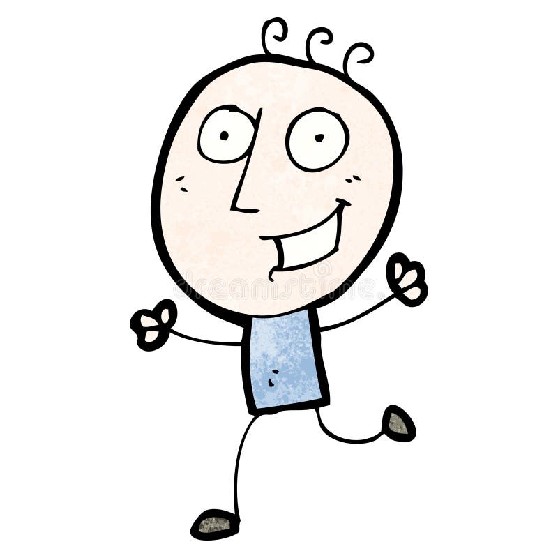 Cartoon happy doodle man stock vector. Illustration of grunge - 38066974 Cartoon happy doodle man stock vector. Illustration of grunge - 38066974