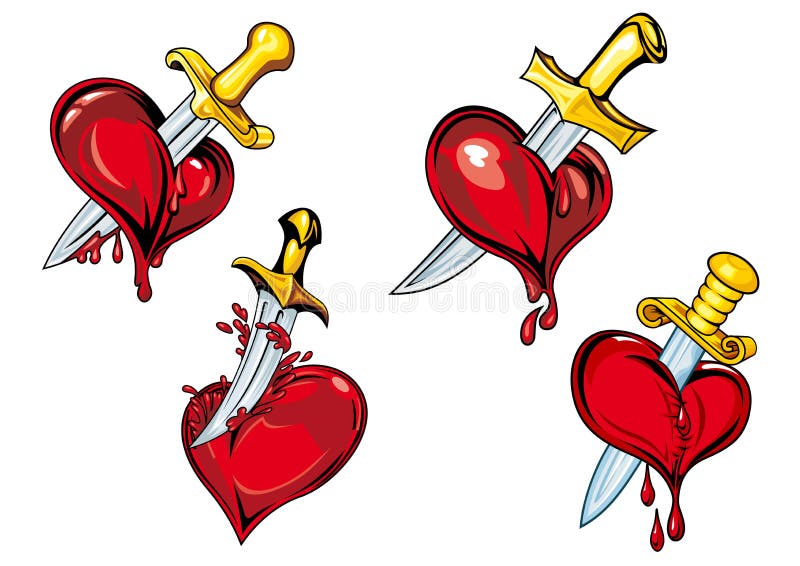 torn bleeding heart